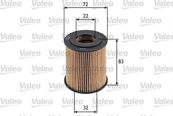 Valeo 586542 - Filtru ulei parts5.com