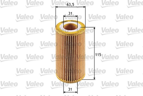 Valeo 586505 - Filtru ulei parts5.com