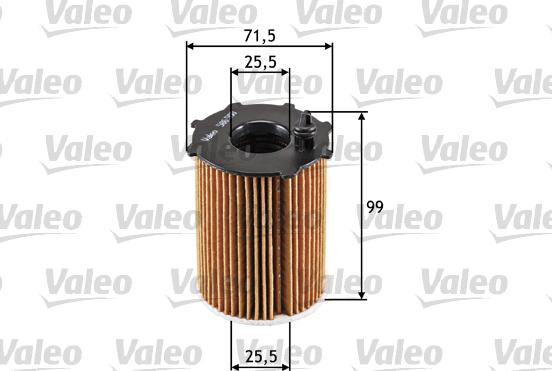 Valeo 586500 - Olejový filter parts5.com