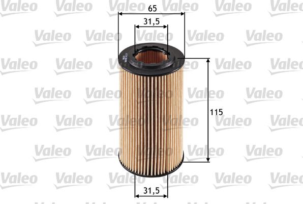 Valeo 586501 - Olejový filter parts5.com