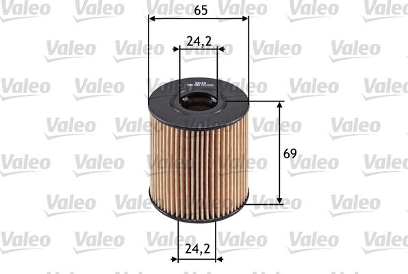 Valeo 586503 - Масляный фильтр parts5.com