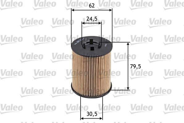 Valeo 586539 - Filtr oleju parts5.com