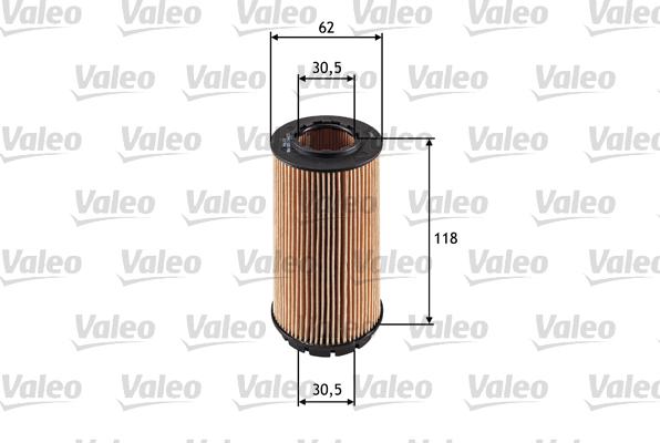 Valeo 586525 - Масляный фильтр parts5.com