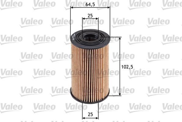 Valeo 586579 - Маслен филтър parts5.com