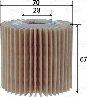 Valeo 586606 - Oil Filter parts5.com