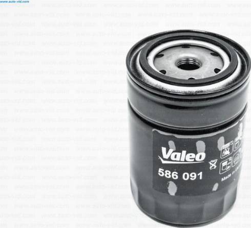 Valeo 586091 - Olejový filtr parts5.com