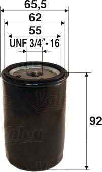 Valeo 586040 - Oil Filter parts5.com