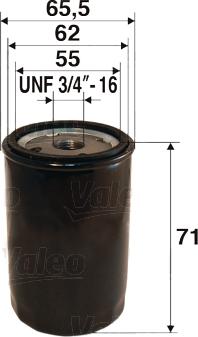 Valeo 586042 - Õlifilter parts5.com