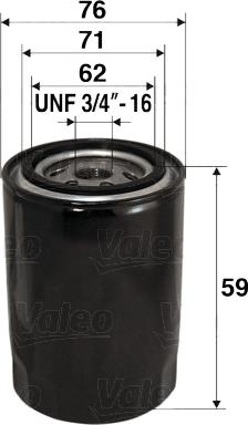 Valeo 586065 - Filtr oleju parts5.com