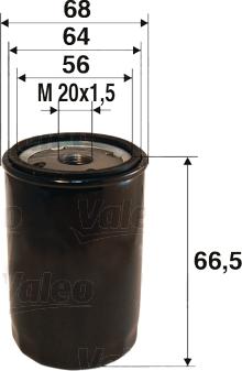 Valeo 586022 - Filtro de aceite parts5.com