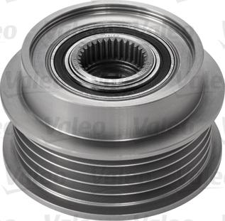 Valeo 588115 - Pulley, alternator, freewheel clutch parts5.com