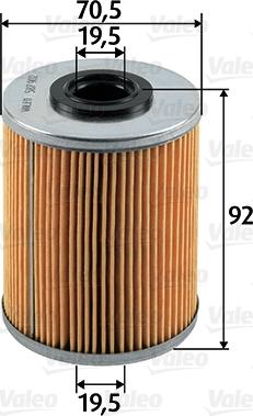 Valeo 587902 - Kütusefilter parts5.com