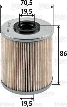 Valeo 587917 - Oljni filter parts5.com