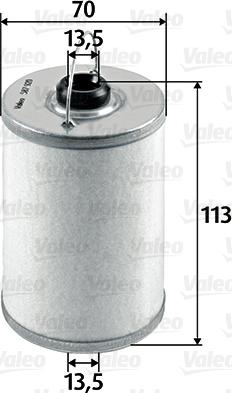 Valeo 587920 - Filtro de aceite parts5.com