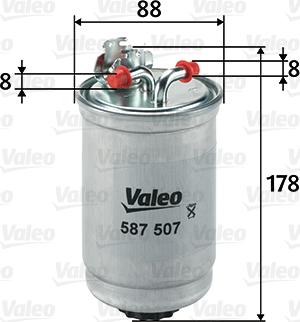 Valeo 587507 - Õlifilter parts5.com