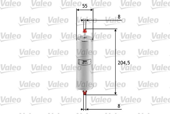 Valeo 587015 - Filtro combustible parts5.com