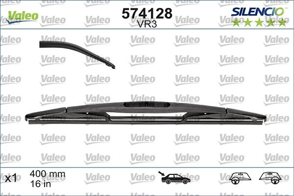 Valeo 574128 - Wiper Blade parts5.com