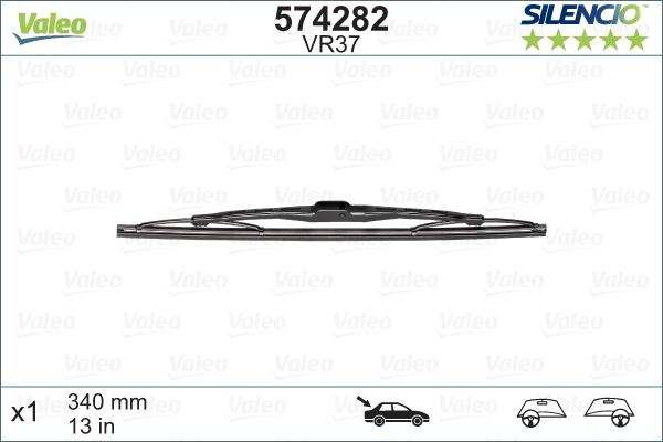 Valeo 574282 - Wiper Blade parts5.com