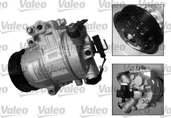 Valeo 699383 - Kompresor, klima-uređaj parts5.com