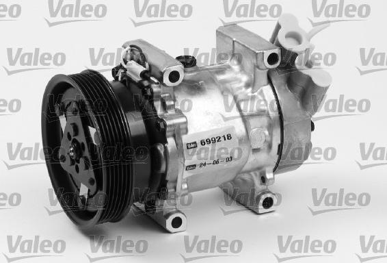 Valeo 699218 - Compresseur, climatisation parts5.com