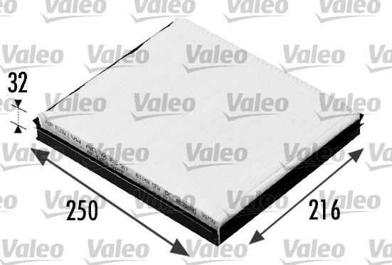 Valeo 698685 - Szűrő, utastér levegő parts5.com