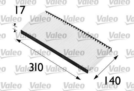 Valeo 698198 - Filtru, aer habitaclu parts5.com