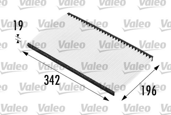 Valeo 698166 - Filtro, aire habitáculo parts5.com