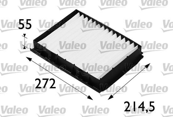 Valeo 698160 - Filter,salongiõhk parts5.com