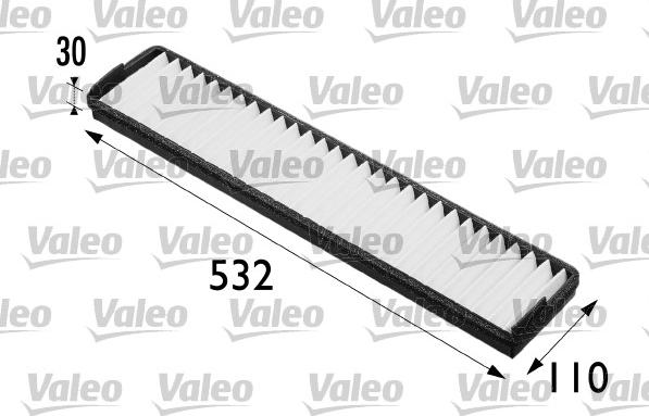 Valeo 698168 - Filtro, aire habitáculo parts5.com