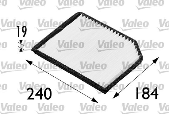 Valeo 698173 - Szűrő, utastér levegő parts5.com