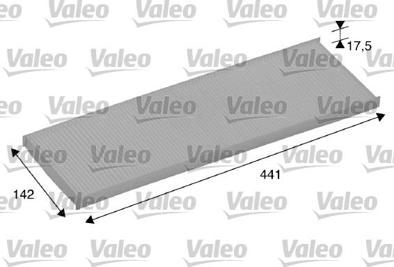 Valeo 698858 - Filtr, vzduch v interiéru parts5.com