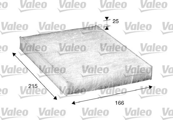 Valeo 698867 - Filtru, aer habitaclu parts5.com