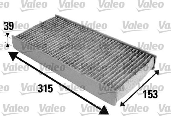 Valeo 698884 - Szűrő, utastér levegő parts5.com