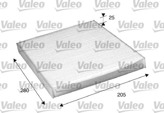 Valeo 698885 - Φίλτρο, αέρας εσωτερικού χώρου parts5.com