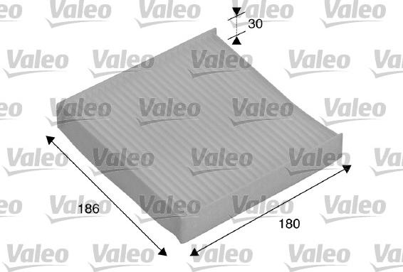 Valeo 698886 - Filter,salongiõhk parts5.com