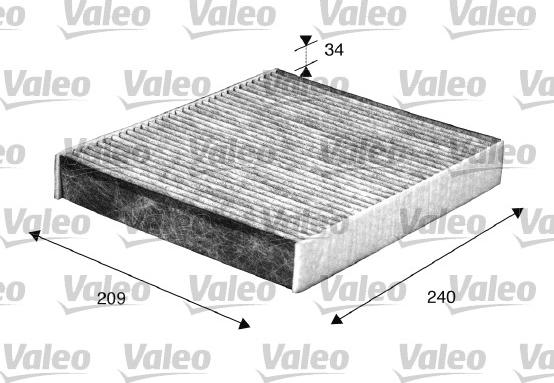 Valeo 698883 - Suodatin, sisäilma parts5.com