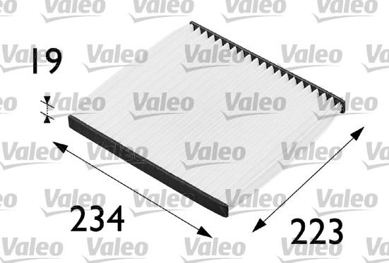 Valeo 698279 - Filtro, aire habitáculo parts5.com