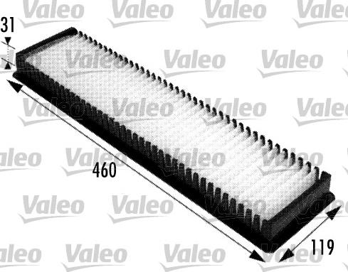 Valeo 698724 - Filtro, aire habitáculo parts5.com