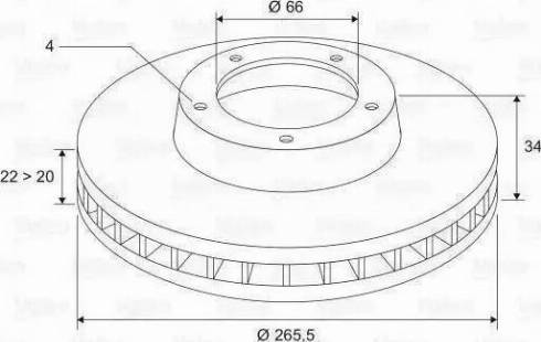 TRW DF4184S - Brzdový kotúč parts5.com