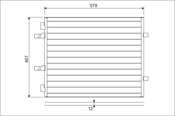 Valeo 814172 - Kondensator, Klimaanlage parts5.com