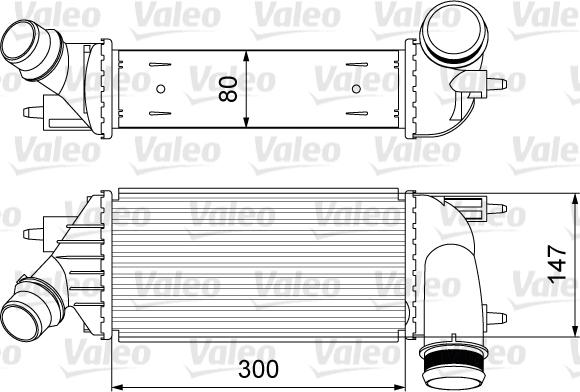 Valeo 818583 - Turbo radyatörü parts5.com