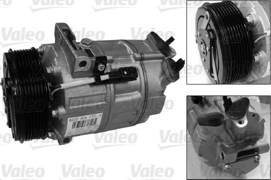 Valeo 813144 - Компресор, климатизация parts5.com