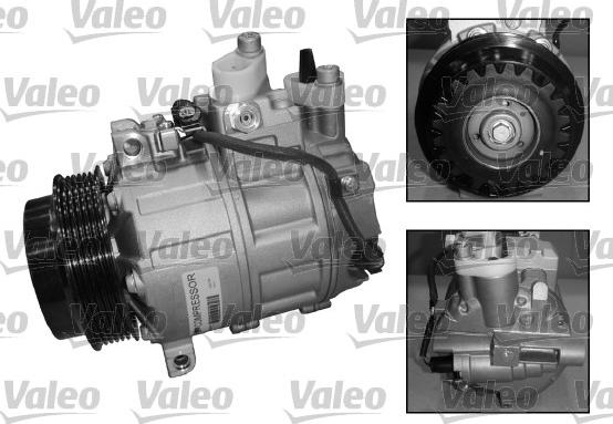 Valeo 813157 - Compressor, air conditioning parts5.com