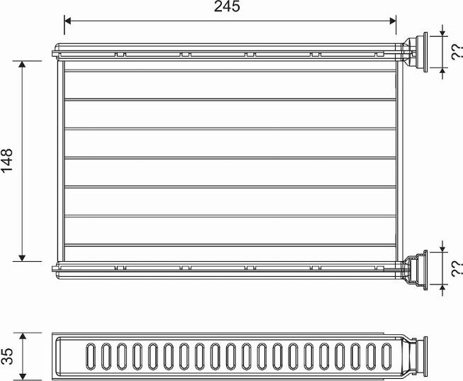 Valeo 812401 - Výměník tepla, vnitřní vytápění parts5.com