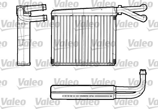 Valeo 812251 - Heat Exchanger, interior heating parts5.com