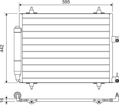 Valeo 817579 - Συμπυκνωτής, σύστ. κλιματισμού parts5.com