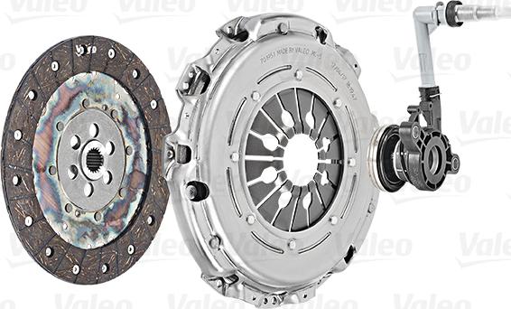 Valeo 834060 - Zestaw sprzęgieł parts5.com