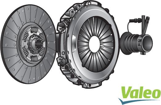 Valeo 827574 - Комплект сцепления parts5.com