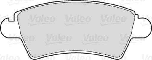 Valeo 301462 - Fren balata seti, diskli fren parts5.com