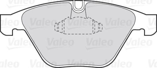 Valeo 301410 - Set placute frana,frana disc parts5.com